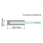 Шторка на ванну WasserKRAFT Main 100 41S02-100WS профиль Хром стекло прозрачное-13