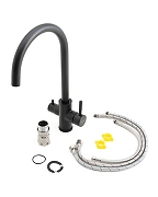 Смеситель для кухни Agger Zest A0700744 Черный-9