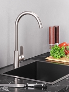 Смеситель для кухни Agger Splendid A0900133 Никель-4