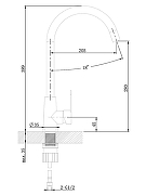 Смеситель для кухни Agger Splendid A0900133 Никель-10