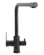 Смеситель для кухни Orange Steel M99-008b Черный-12