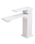 Смеситель для раковины Orange Lutz M04-021w Белый-6