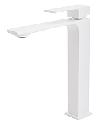 Смеситель для раковины Orange Lutz M04-121w Белый-3