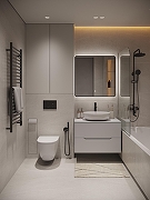 Смеситель для раковины Orange Karl M05-121b Черный-9