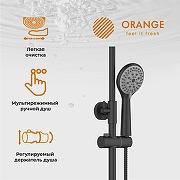 Душевая система Orange T02S3-911b Черный-3