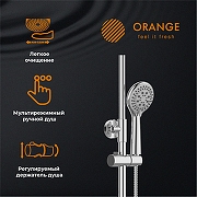 Душевая система Orange T02S3-912cr Хром-10