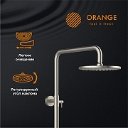 Душевая система Orange Steel M99-911ni Никель-1