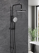 Душевая система Agger Breeze A0193544 Черная-4