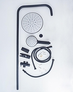 Душевая система Agger Breeze A0193544 Черная-11