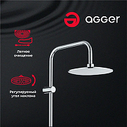 Душевая система Agger Marine A0595000 Хром-3
