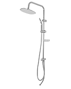 Душевая система Agger Marine A0595000 Хром-10