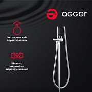 Душевая система Agger Fresh A0494000 Хром-1