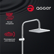 Душевая система Agger A2994000 Хром-3