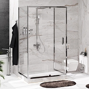 Душевой уголок WasserKRAFT Berkel 120х100 48P26 профиль Хром стекло прозрачное-3