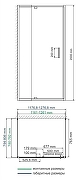Душевой уголок WasserKRAFT Berkel 120х80 48P25 профиль Хром стекло прозрачное-9