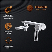 Душевая система Orange M36-944cr Хром-7