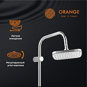 Душевая система Orange M36-944cr Хром-9