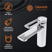 Комплект смесителей Orange Splito M36-311cr Хром-1