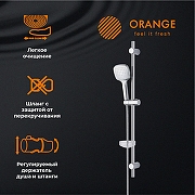 Комплект смесителей Orange Splito M36-311cr Хром-3