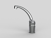 Смеситель для раковины GPD Primula MTL175 Хром-2