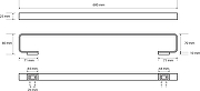 Полотенцедержатель Bemeta Solo 139104282 Хром-1