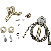 Смеситель для ванны Kaiser Comba 48022-1 Бронза-6