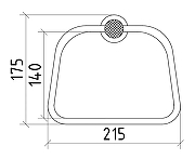 Кольцо для полотенец Boheme Royal Cristal 10925-BR Бронза-1