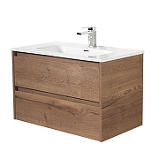 Тумба под раковину BelBagno Kraft 100 KRAFT-1000-2C-SO-RT подвесная Табачный дуб-1