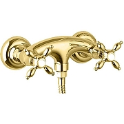 Смеситель для душа Cezares Atlantis Nostalgia ATLANTIS-NOSTALGIA-DS-03/24 Золото 24 карата