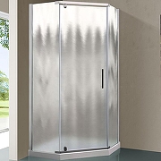 Душевой уголок Vincea Stresa 90x90 VSP-1S900CH профиль Хром стекло шиншилла-1