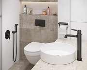 Смеситель для раковины Timo 5311/03F Черный-2