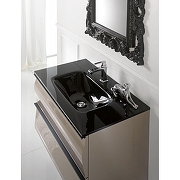 Тумба под раковину Cezares GLISS85C.07 подвесная Bianco Laccato Lucido-2