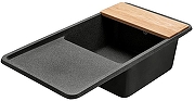 Кухонная мойка Aquaton Беллис 97 1A725132BS210 Графит-7
