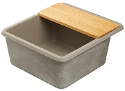 Кухонная мойка Aquaton Беллис 57 1A724932BS250 Серый шелк-3