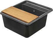 Кухонная мойка Aquaton Беллис 57 1A724932BS210 Графит-3