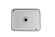 Раковина накладная Orange 46 B02-460MB Черная матовая-7