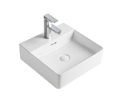 Раковина накладная Orange 42 B04-405W Белая-2