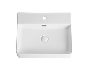 Раковина накладная Orange 42 B04-500W Белая-7