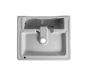 Раковина накладная Orange 42 B04-500W Белая-9
