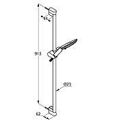Душевой гарнитур Kludi Fizz 6774005-00 Хром-8