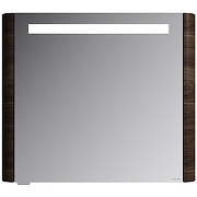 Зеркальный шкаф AM.PM Sensation 80 L M30MCL0801NF с подсветкой Орех