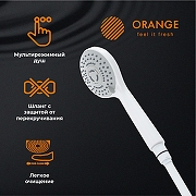 Комплект смесителей Orange Loop M26-311w Белый-8