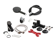 Комплект смесителей Orange OneLife P02-311b Черный-17