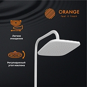 Душевая система Orange Karl M05-934w Белая-3