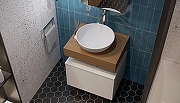 Тумба Velvex Unique Unit 50 tpUNI.50.H40.Y.VY-223 подвесная Белый лед-6