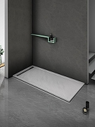 Душевой поддон из искусственного камня WeltWasser WW TRS 9070 STONE-WT 90x70 10000004369 Белый-1
