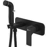 Гигиенический душ со смесителем Lemark Ursus LM7220BL Черный