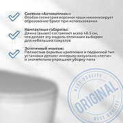 Унитаз подвесной Ceramicanova Forma CN3009 с сиденьем Микролифт-1