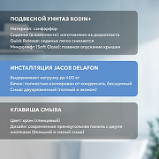 Унитаз с инсталляцией Jacob Delafon Rodin+ E21749RU-00 с сиденьем Микролифт и клавишей смыва Хром-2