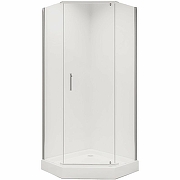 Душевой уголок Niagara Nova 90х90 NG-6605-08 профиль Хром стекло прозрачное-1